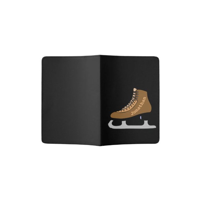 Ice Hockey Skate Sports Passport Cover