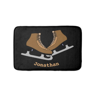 Hockey Skate Bath Mats Rugs Zazzle