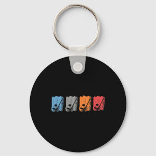 Ice Hockey Sport Game Play Keychain