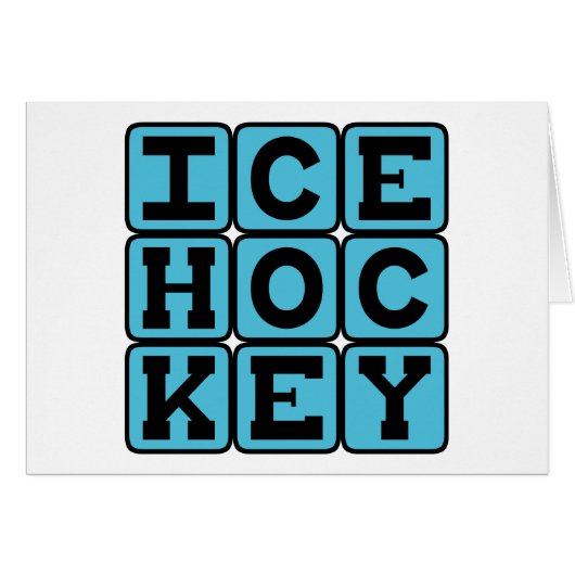 Ice Hockey, Sports (Front Horizontal)