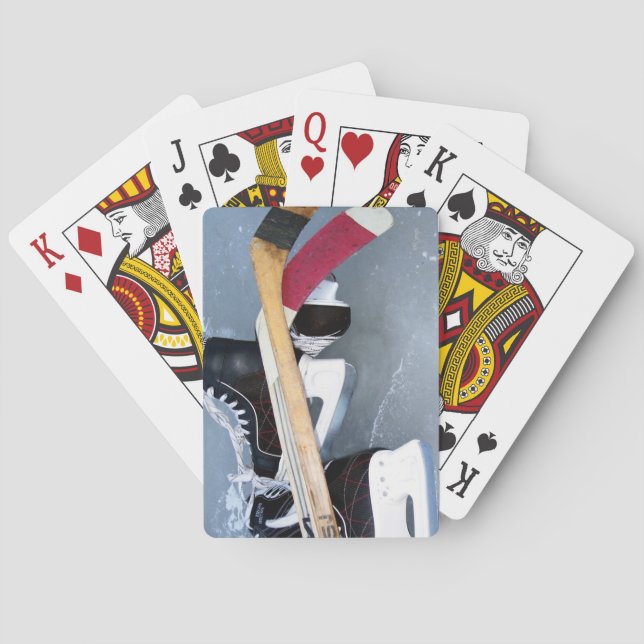 Ice Hockey Sports Poker Cards (Back)