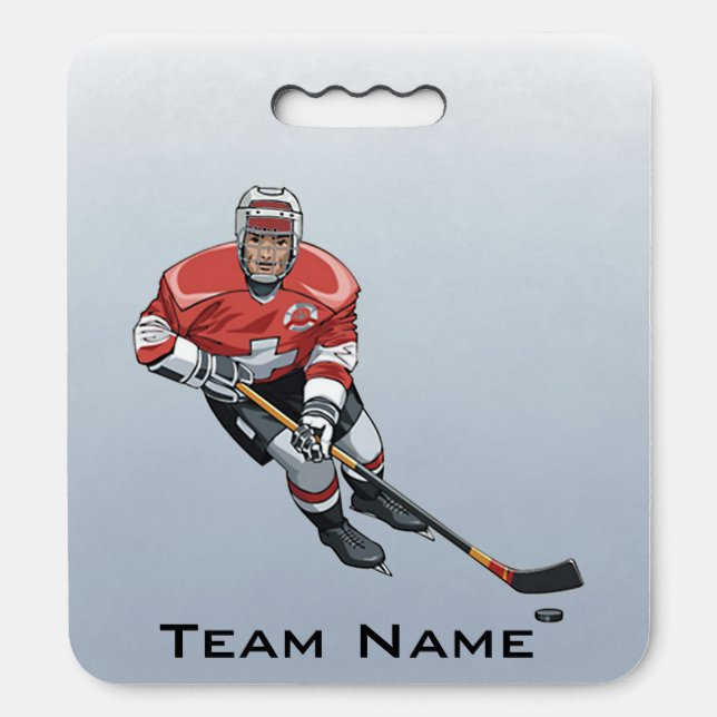 Ice Hockey Stadium Seat Cushion (Front Vertical)