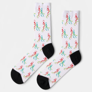 Ice Hockey Stickmen Socks