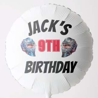 Ice Hockey Theme Balloon