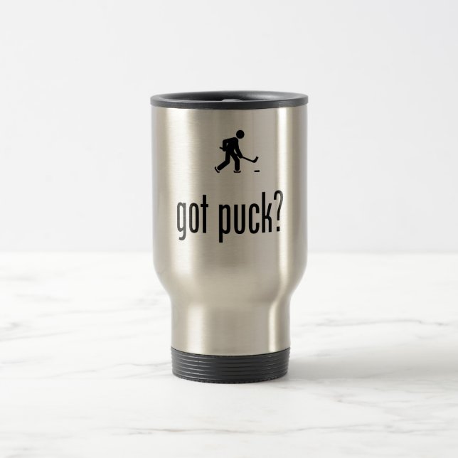 Ice Hockey Travel Mug (Center)