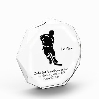 Ice Hockey Trophy Acrylic Award