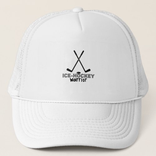 Ice hockey Warrior Trucker Hat