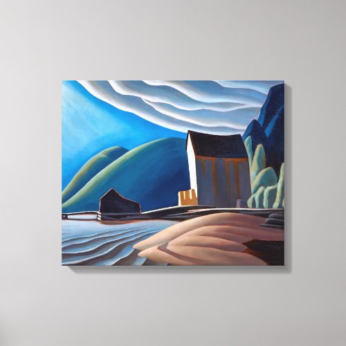 Ice House Lake Superior  Lawren Harris  Canvas Print