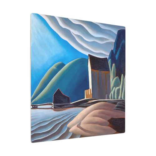 Ice House Lake Superior  Lawren Harris  Metal Print