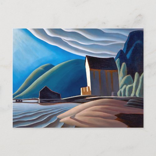 Ice House Lake Superior  Lawren Harris  Postcard