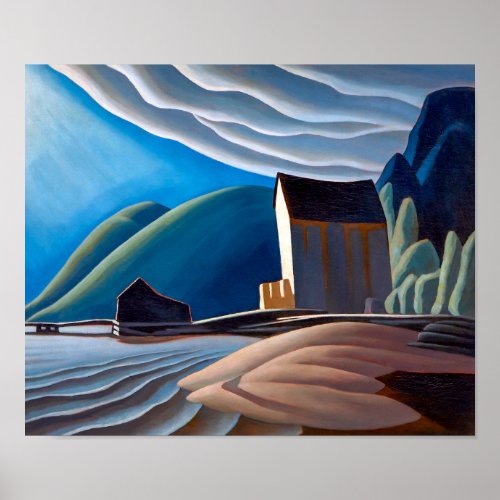 Ice House Lake Superior  Lawren Harris  Poster