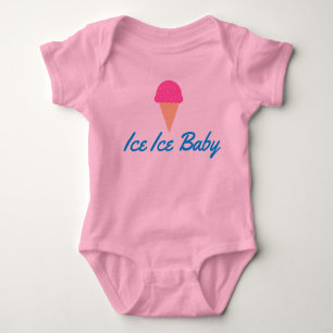 Ice Ice baby jumpsuit Baby Bodysuit