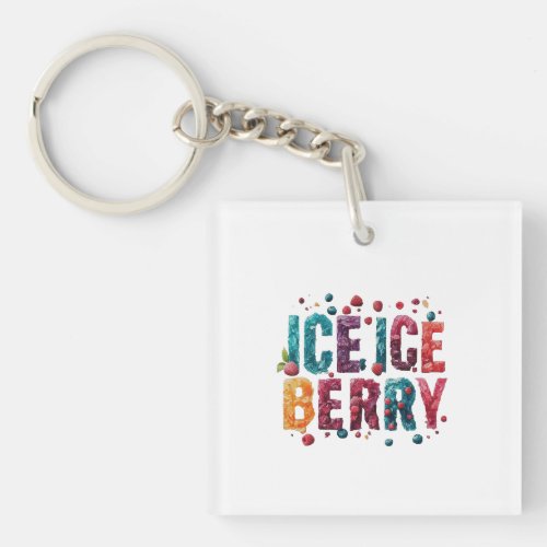 Ice Ice Berry Keychain