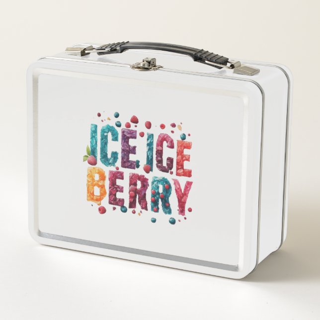 Ice, Ice Berry Metal Lunch Box (Front)
