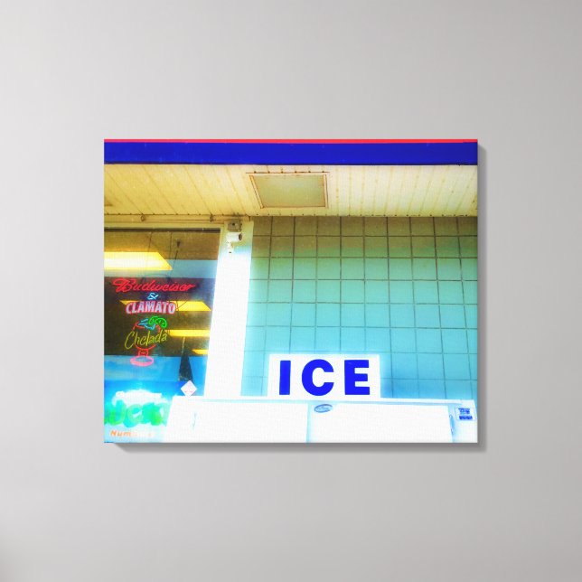 Ice Ice... Canvas Print (Front)