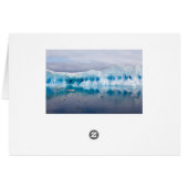 Ice in Antarctica Cards (Back Horizontal)
