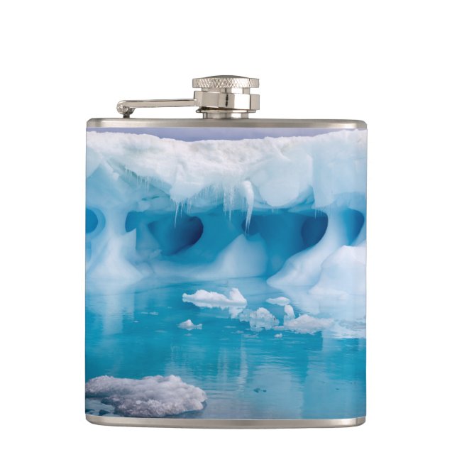 Ice in Antarctica Flask (Front)