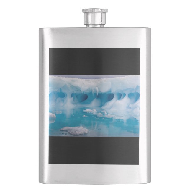 Ice in Antarctica Flask (Front)