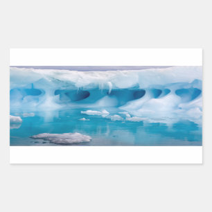Ice in Antarctica Rectangular Sticker