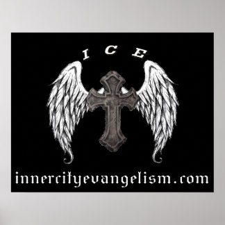 ICE Logo Poster (All profits to ICE Ministry)