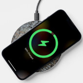 Ice Metal Fire Pit Screen Wireless Charger (Phone)