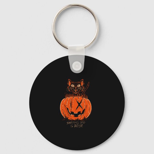 Ice Nine Kills – Halloween Cat  Keychain (Front)