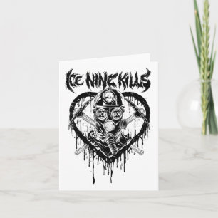 Ice Nine Kills – Valentine Mask Card