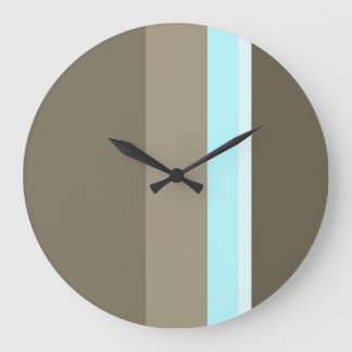 Ice-o-Taupe Large Clock