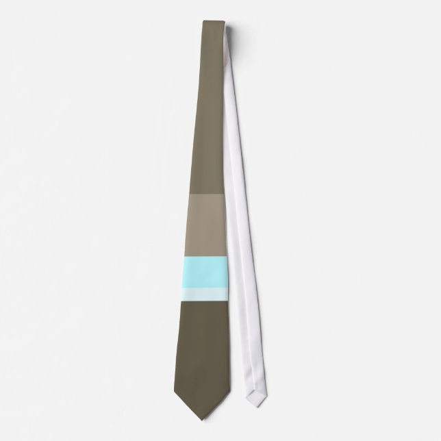 ice-o-taupe tie (Front)