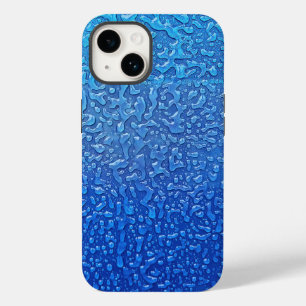 Ice On Blue Metal Case-Mate iPhone 14 Case