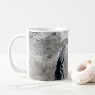 Ice On The Great Lakes, United States. Coffee Mug