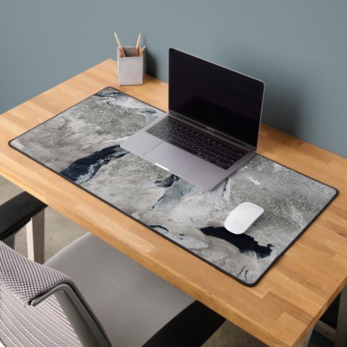 Ice On The Great Lakes United States Desk Mat