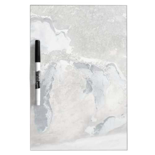 Ice On The Great Lakes United States Dry Erase Board
