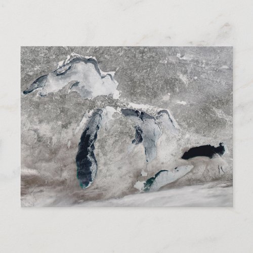 Ice On The Great Lakes United States Postcard