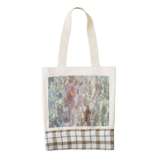 Ice on the ground zazzle HEART tote bag