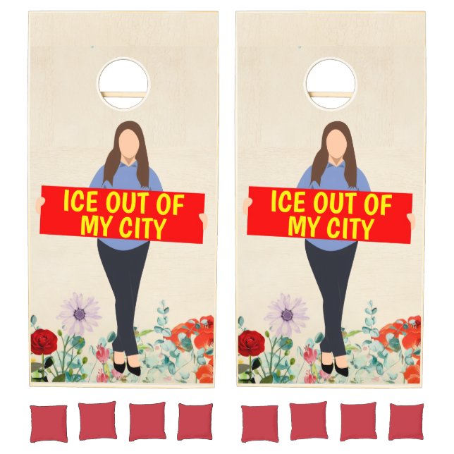 Ice Out of My City Cornhole Set (Set)
