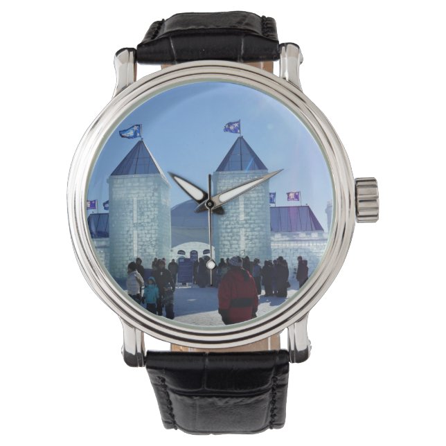 Ice Palace at Carnaval de Quebec, Canada Watch (Front)