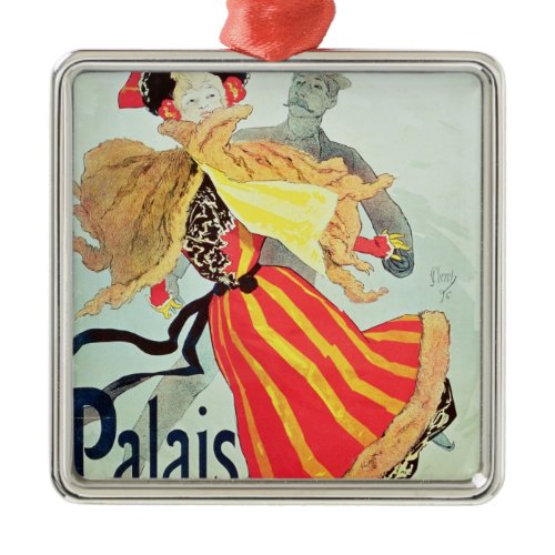 Ice Palace', Champs Elysees, Paris, 1893 Metal Ornament