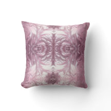 Ice pattern pink cushion