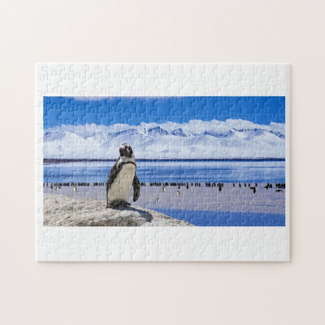 ICE PENGUIN JIGSAW PUZZLE (Horizontal)