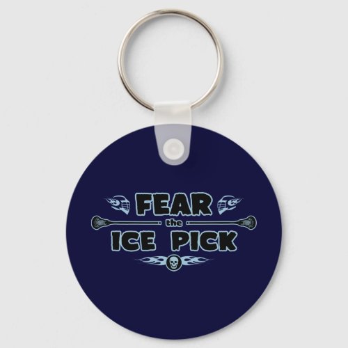 Ice Pick _ blue Keychain