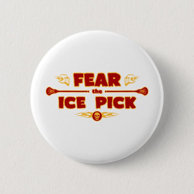 Ice Pick Pinback Button (Front)
