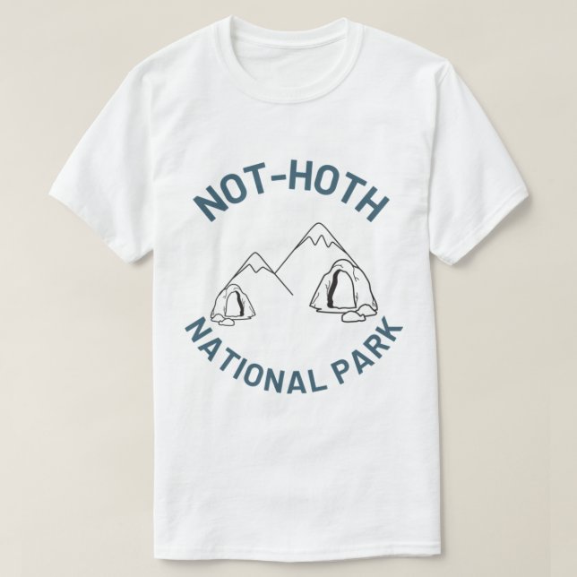 Ice planet barbarians not hoth Caps T-Shirt (Design Front)