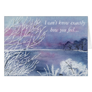 Ice Pond Watercolor Cards