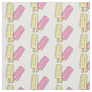 Ice pop cartoon illustration fabric