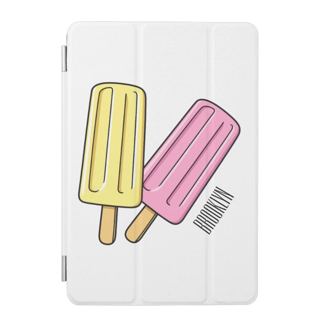 Ice pop cartoon illustration iPad mini cover (Front)