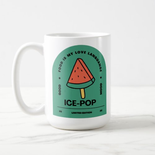 Ice Pop Food is my Love Language Coffee Mug