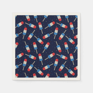 Ice Pops At Night Napkins