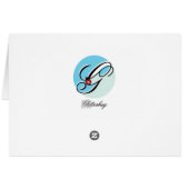 Ice Princess Cards (Back Horizontal)