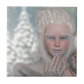Ice Princess Ceramic Tile